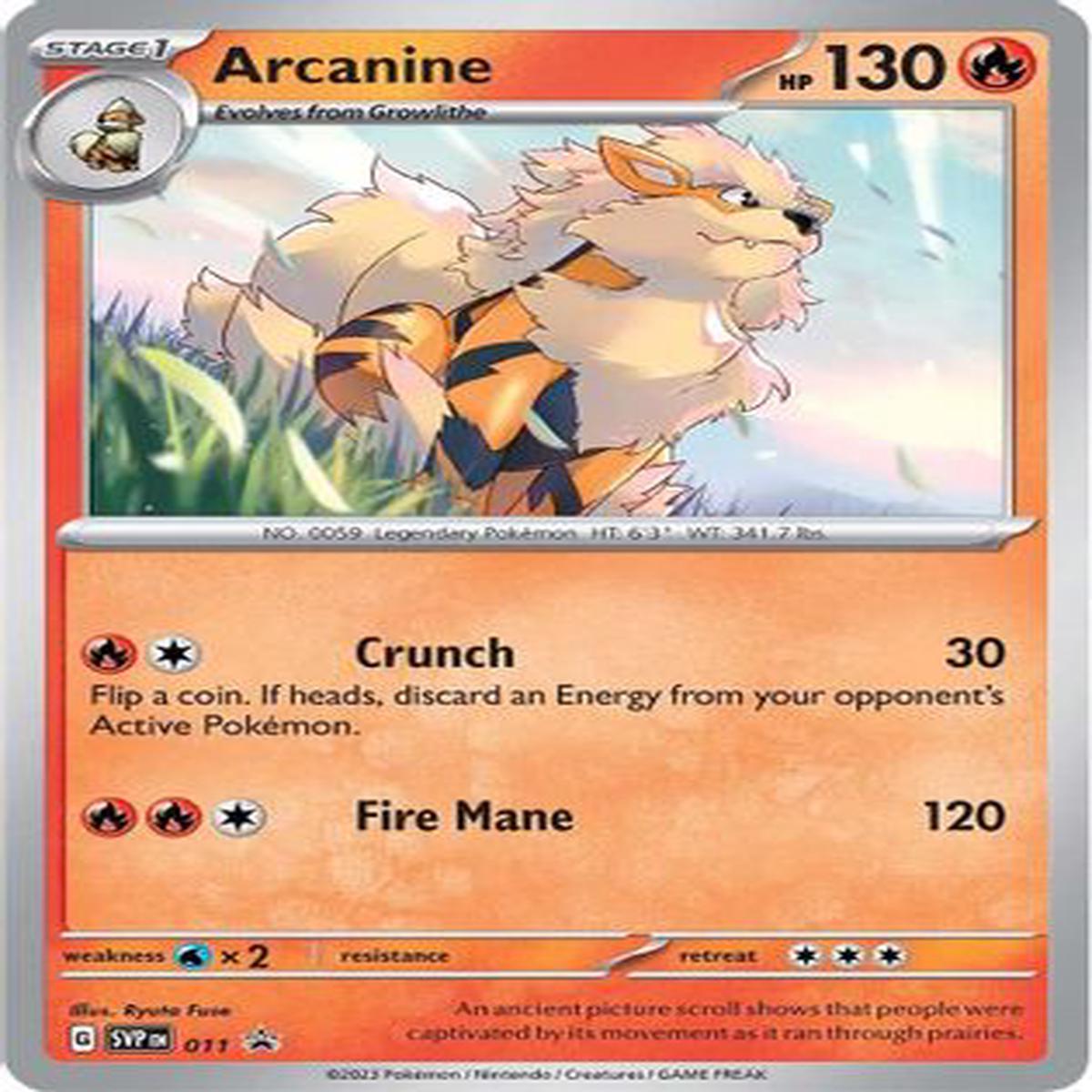 Arcanine SVP 011