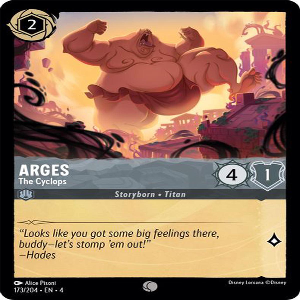 Arges - The Cyclops 173/204 - Common