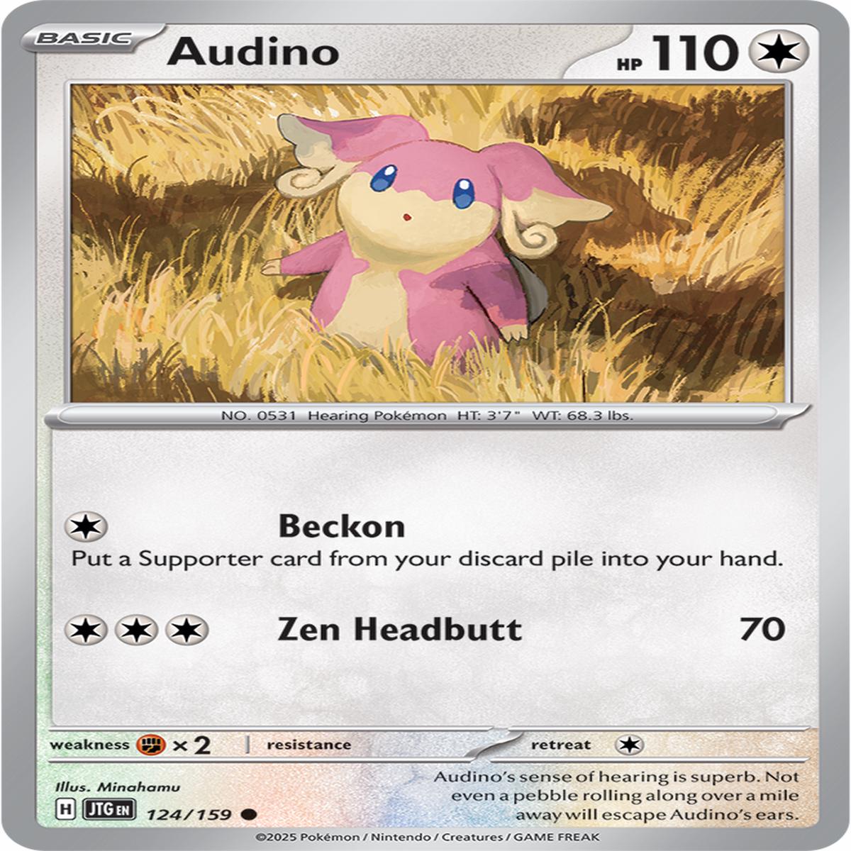 Audino 124/159 - Common