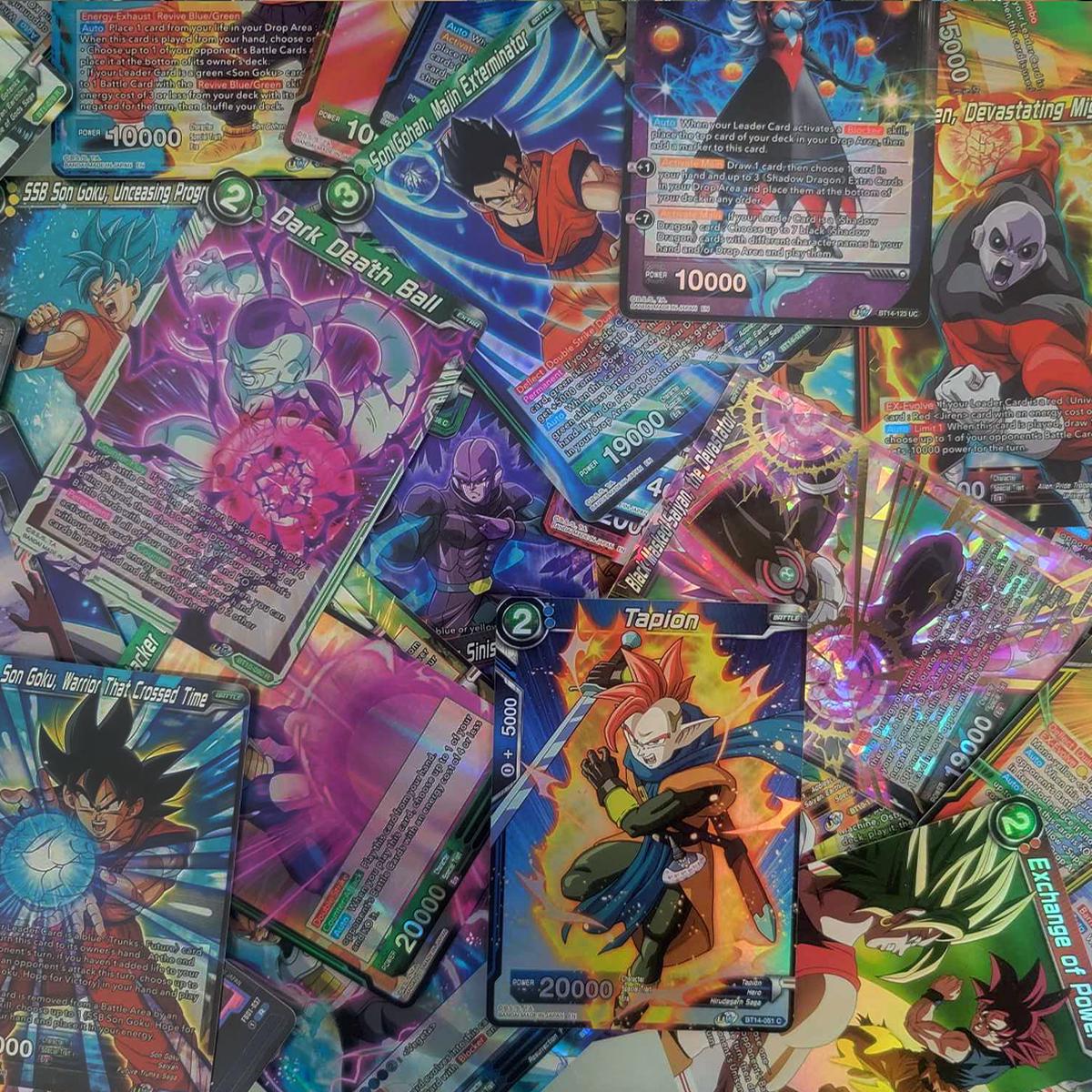 Bulk de Cartas de Dragon Ball -FOIL- (300)