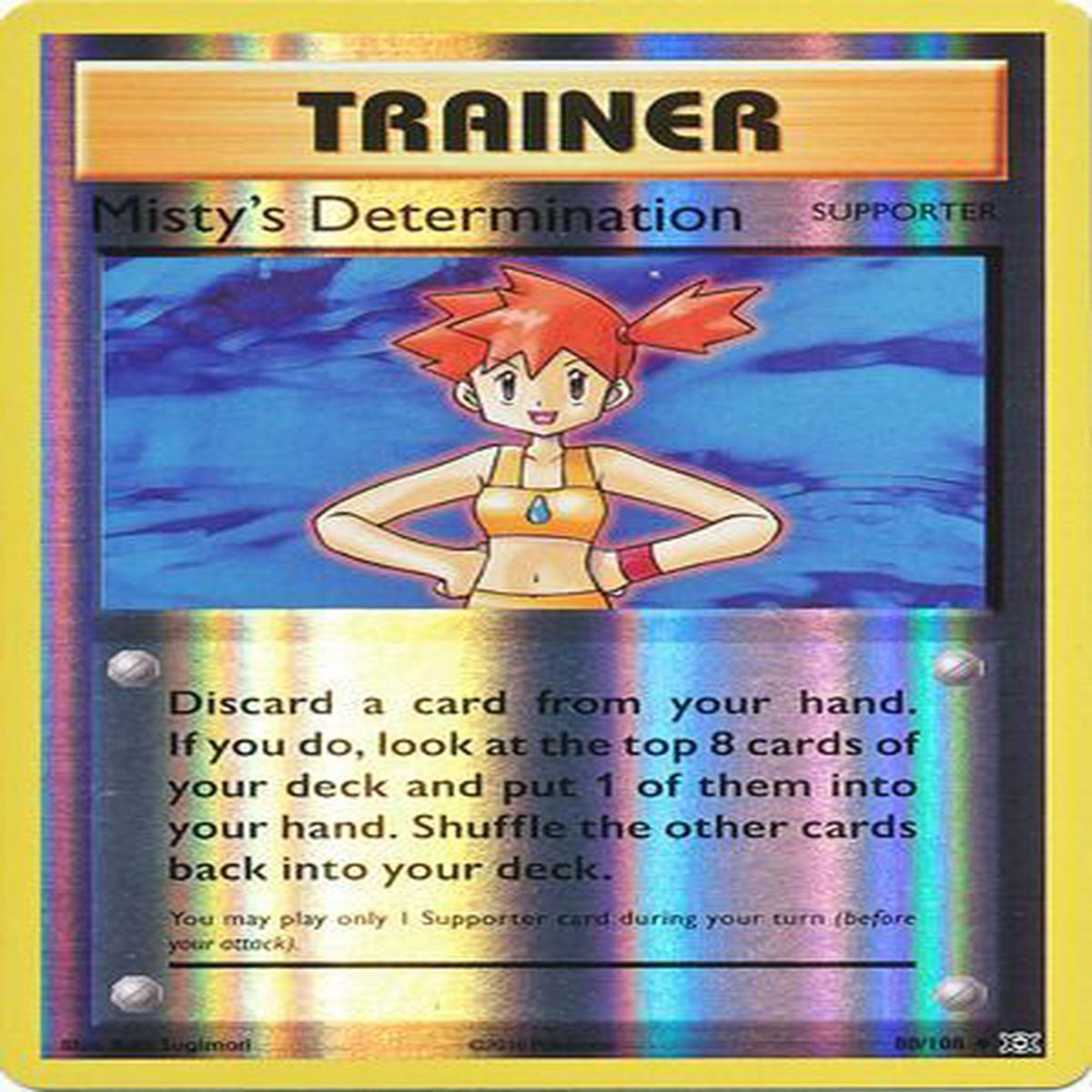 Misty's Determination 80/108 - Reverse Holo