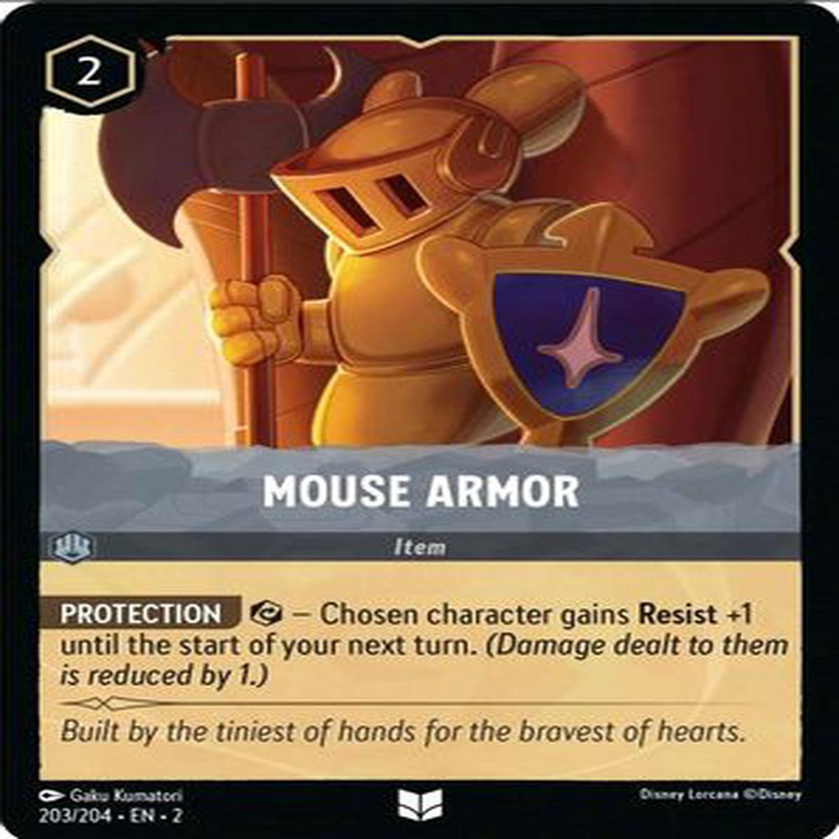 Mouse Armor 203/204 - Uncommon - Cold Foil