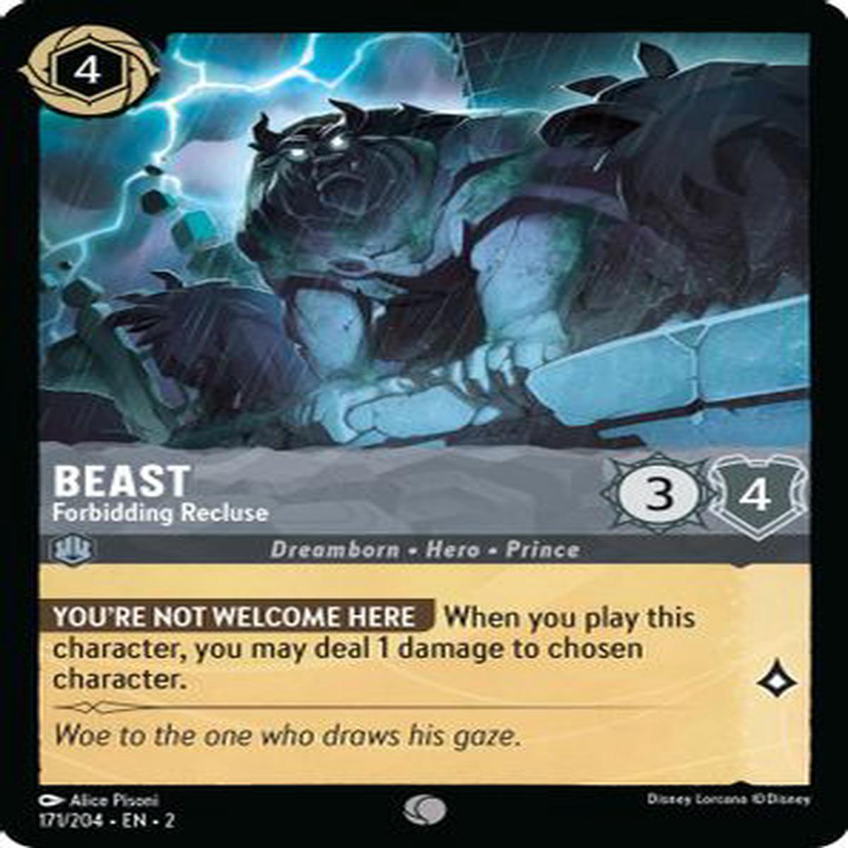 Beast - Forbidding Recluse 171/204 - Common