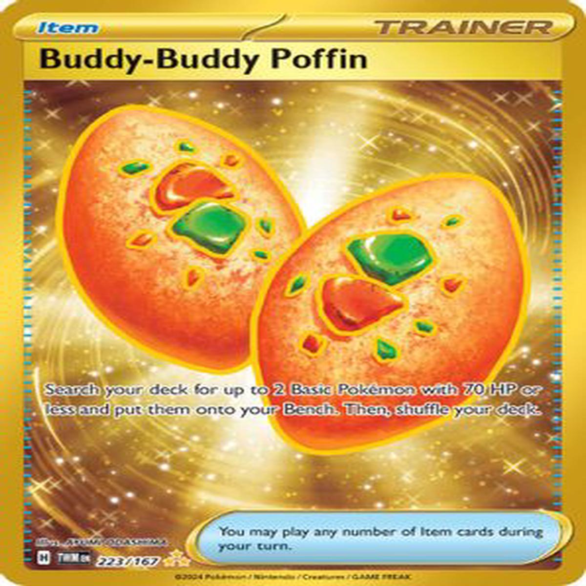 Buddy-Buddy Poffin - 223/167 Hyper Rare