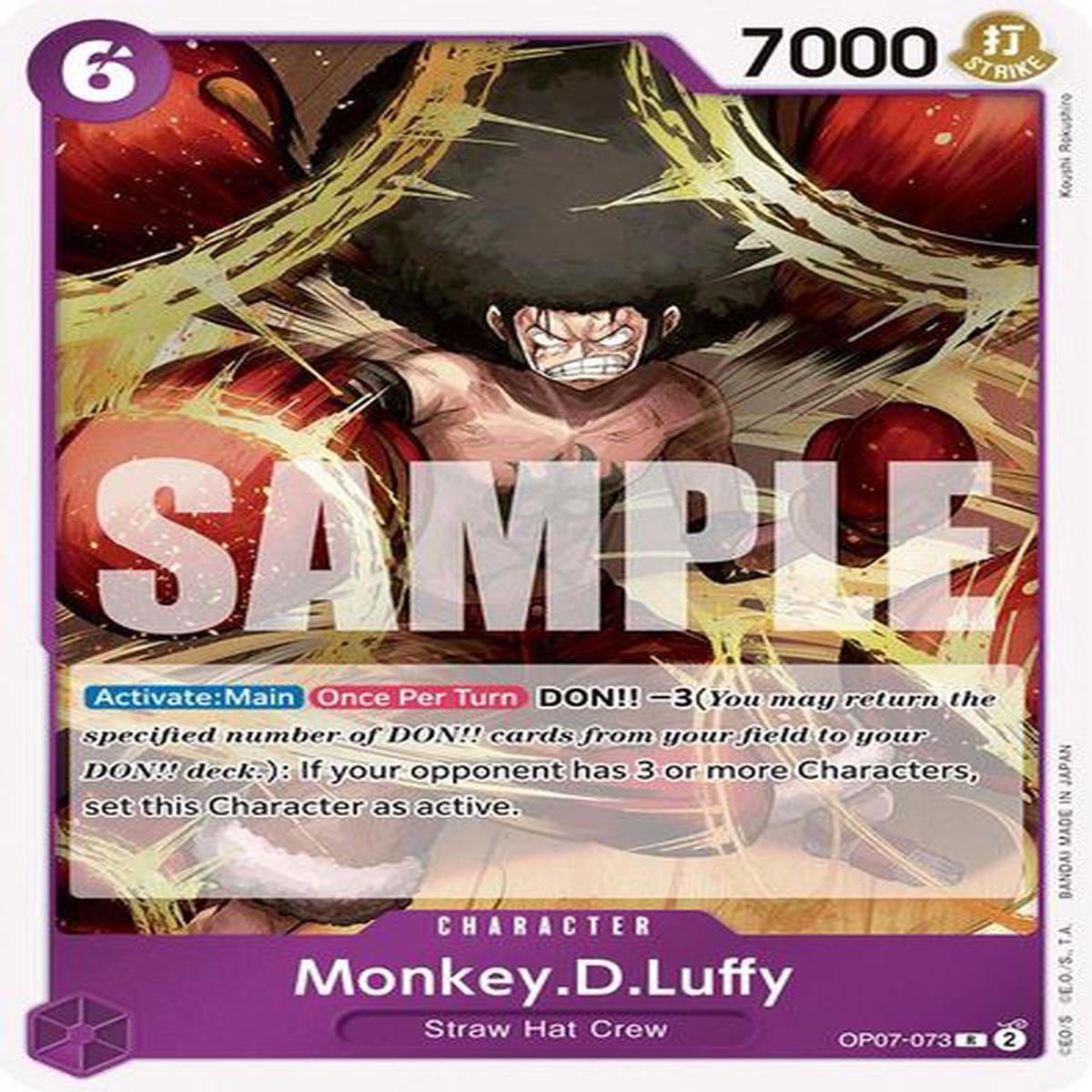 Monkey.D.Luffy OP07-073 - Rare