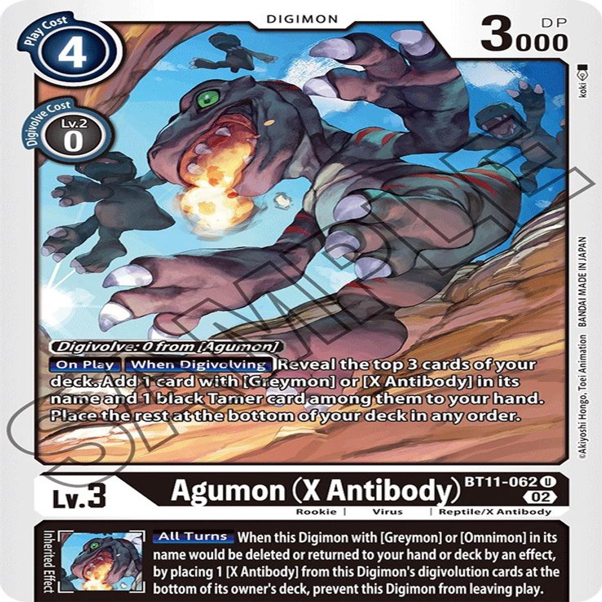 Agumon (X Antibody) BT11-062