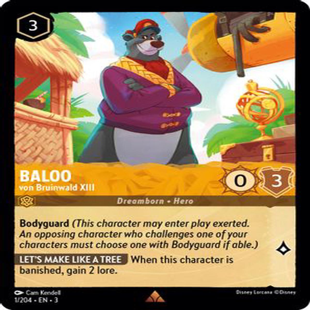 Baloo - von Bruinwald XIII 1/204 - Rare