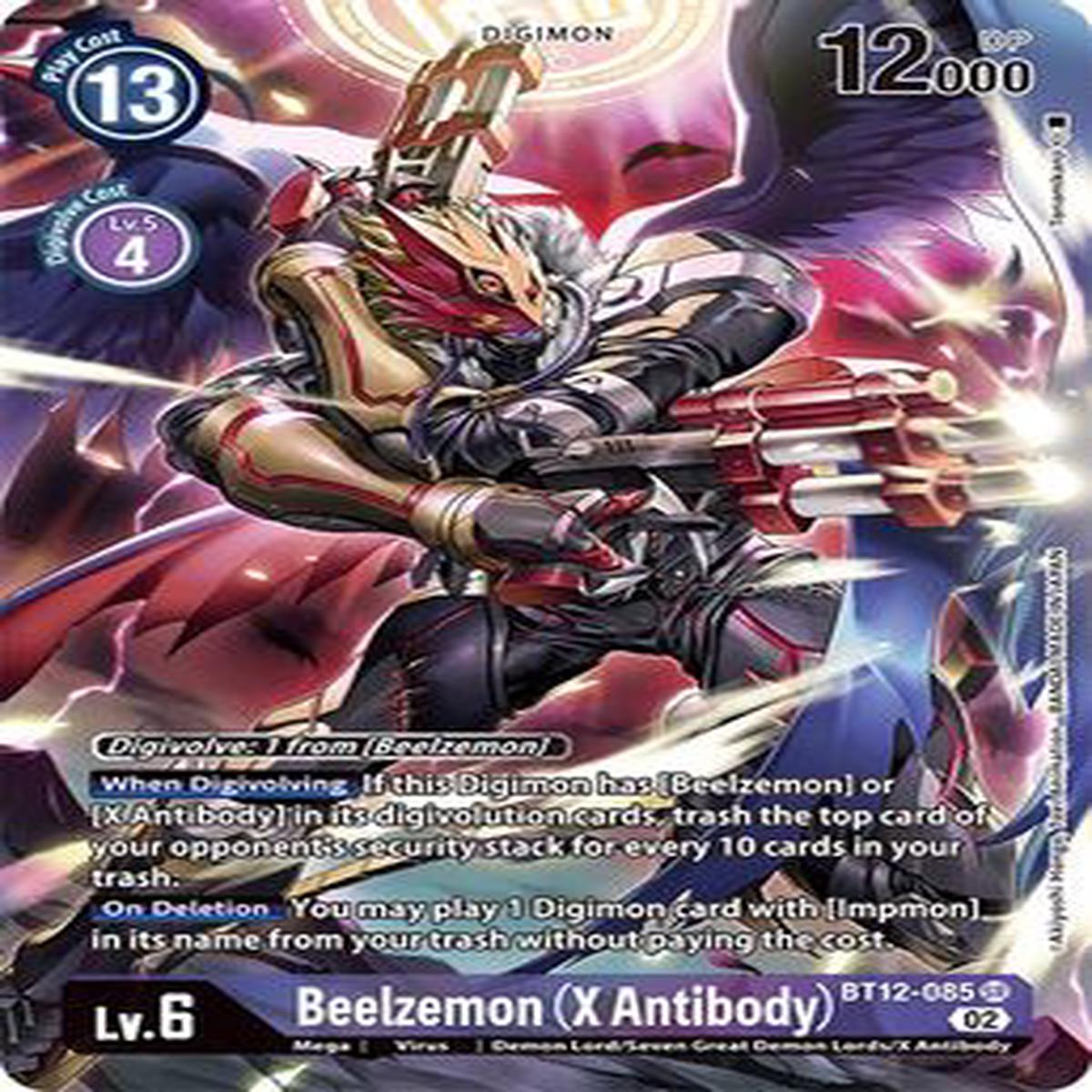 Beelzemon (X Antibody) (Alternate Art) BT12-085 SR