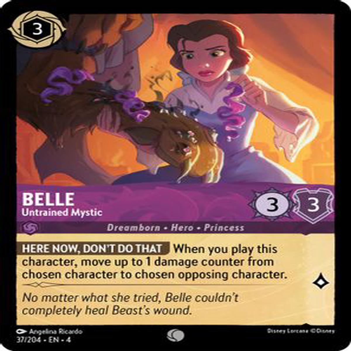 Belle - Untrained Mystic 37/204 - Common