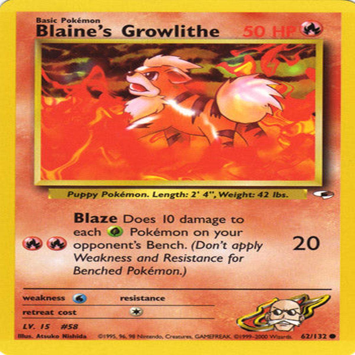 Blaine's Growlithe 62/132