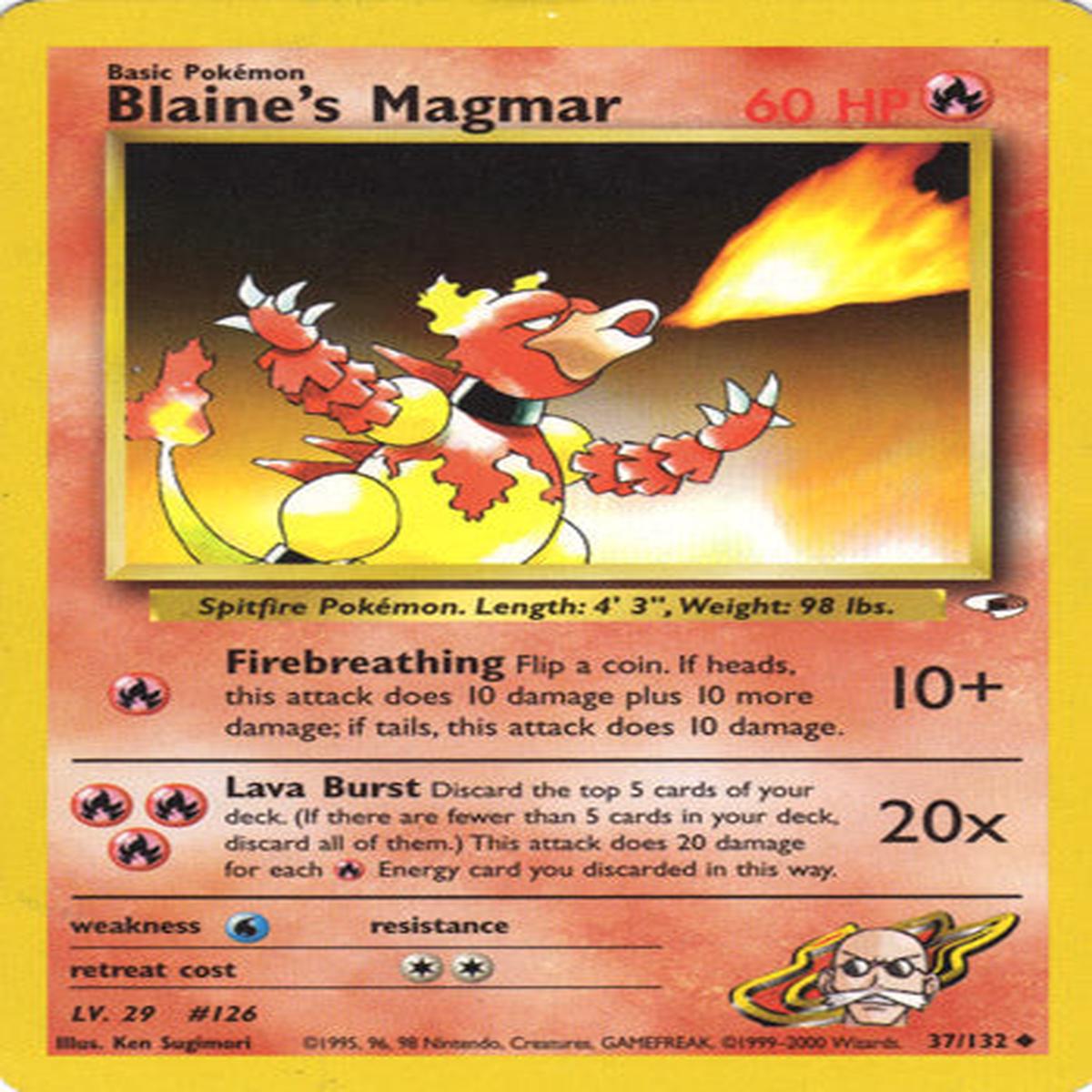 Blaine's Magmar 37/132