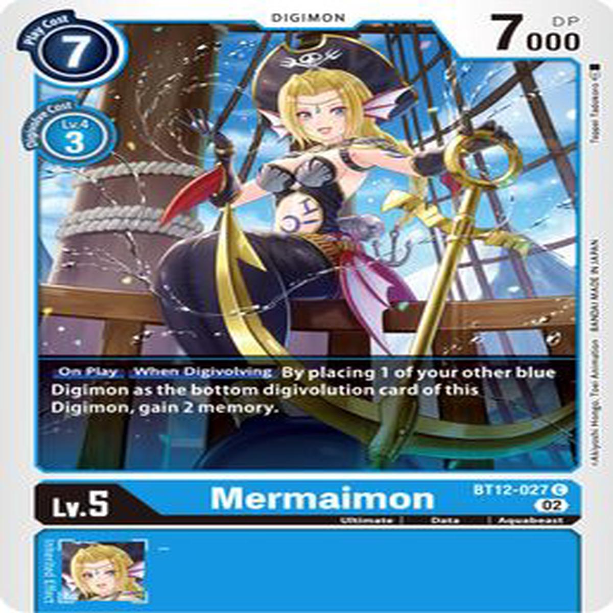 Mermaimon BT12-027 C