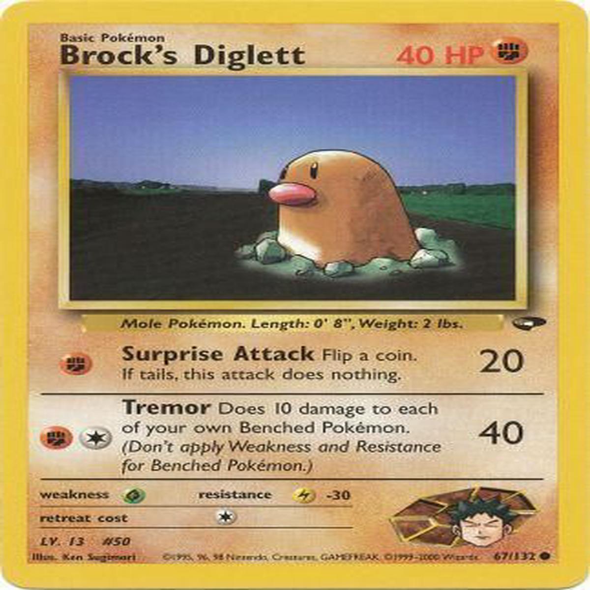 Brock's Diglett 67/132
