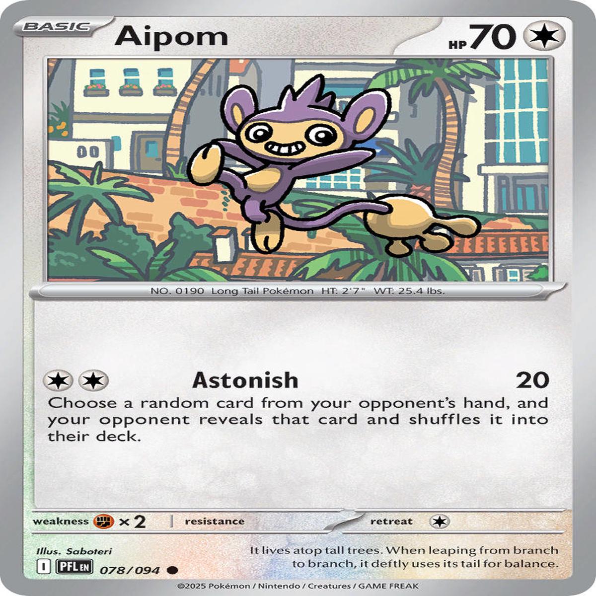 Aipom 078/094 - Common