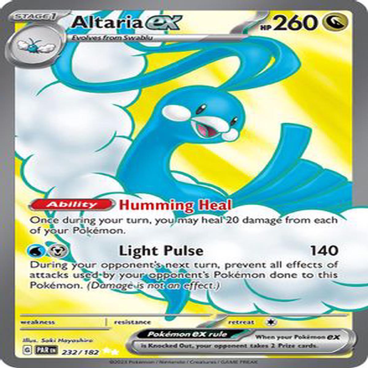 Altaria ex 232/182 - Ultra Rare (ESPAOL)
