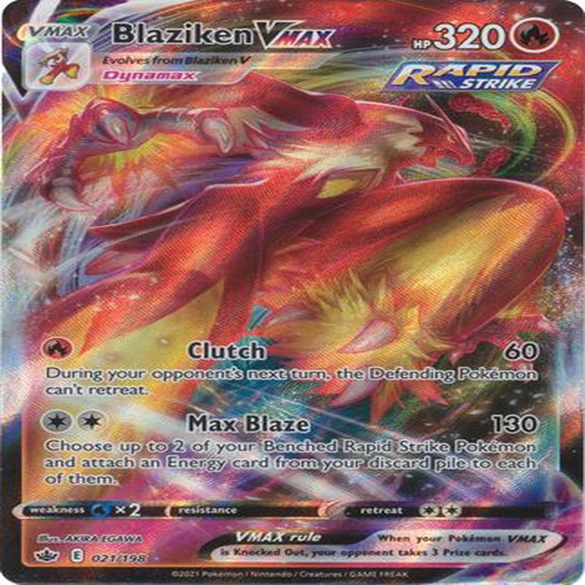 Blaziken VMAX 021/198