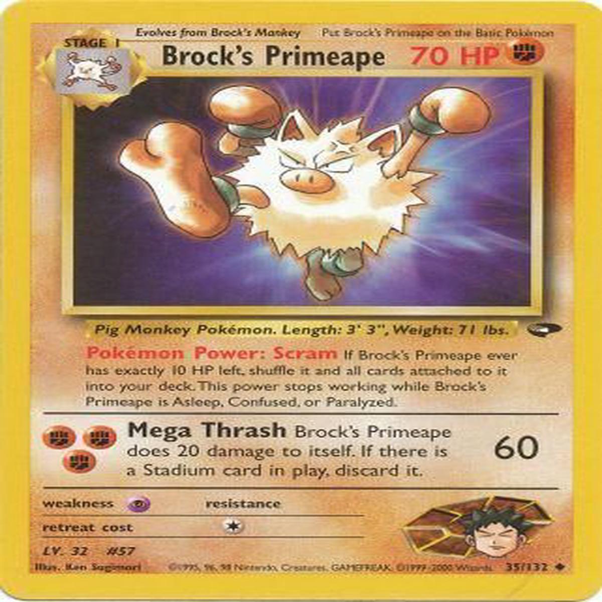 Brock's Primeape 35/132
