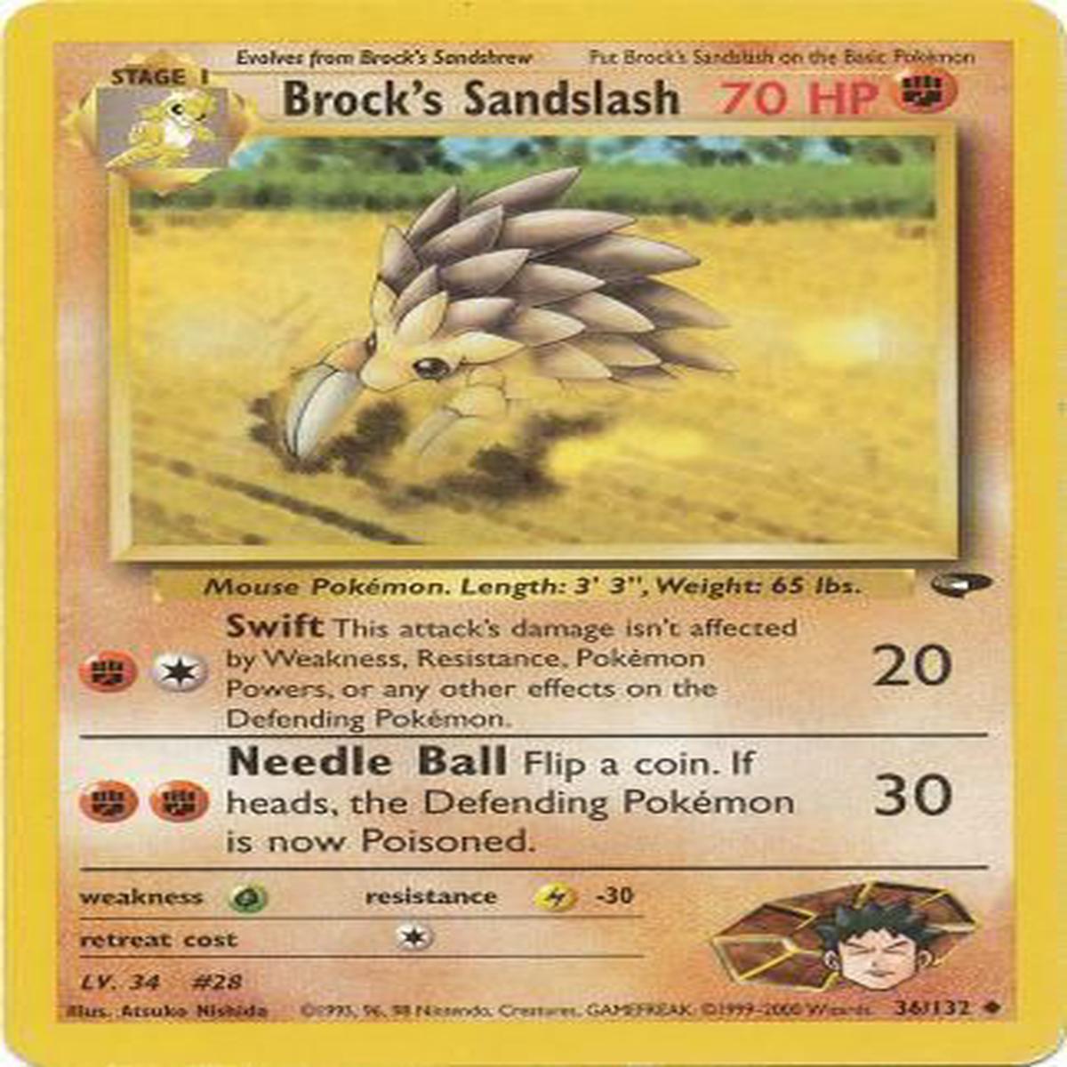 Brock's Sandslash 36/132