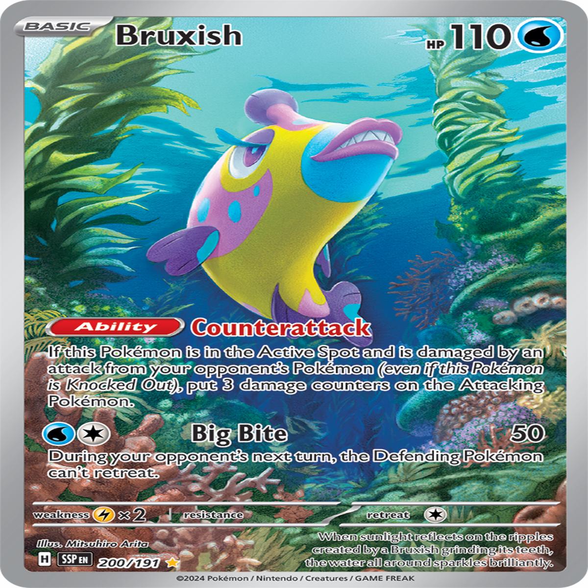 Bruxish 200/191 - Illustration Rare