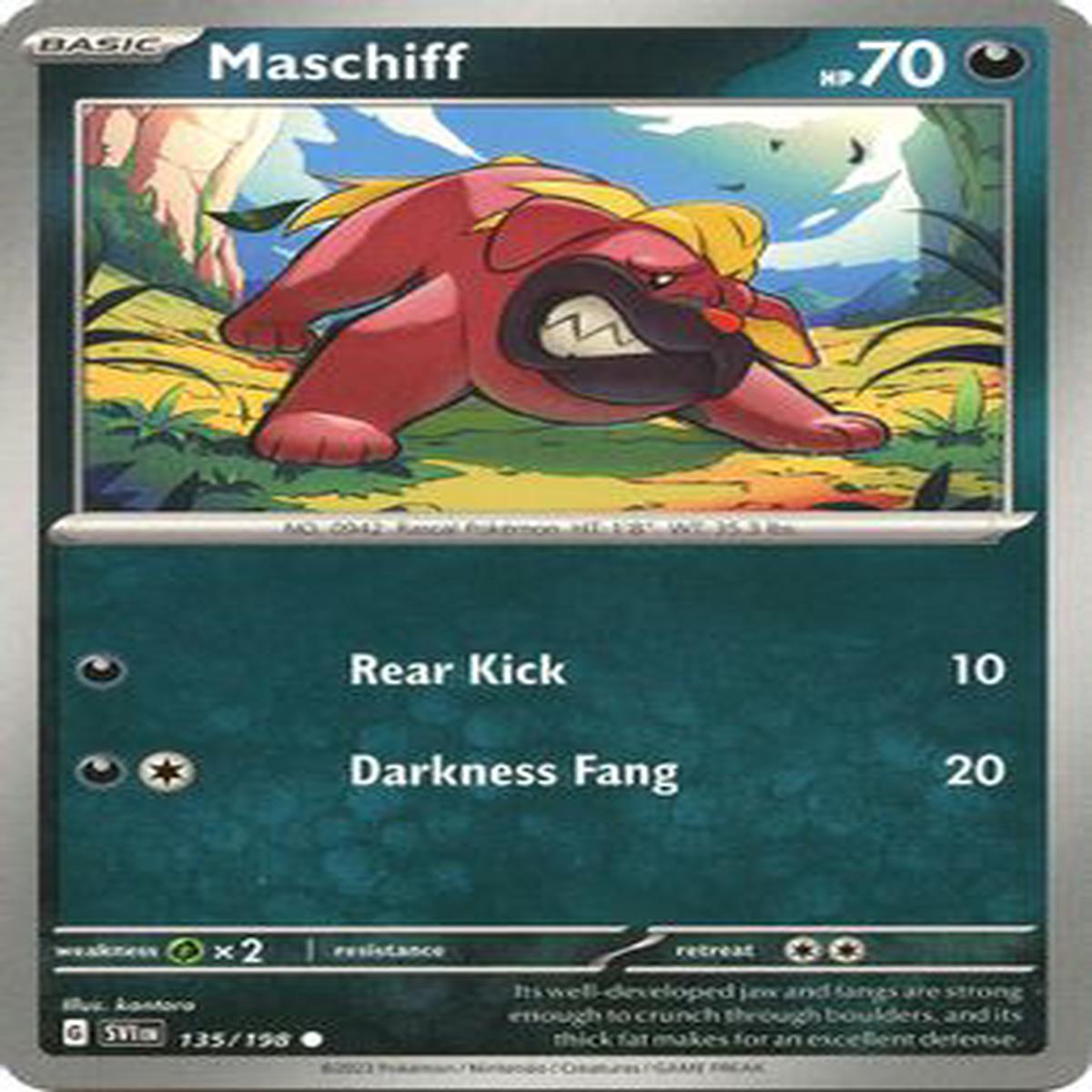 Maschiff - 135/198 Reverse Holo