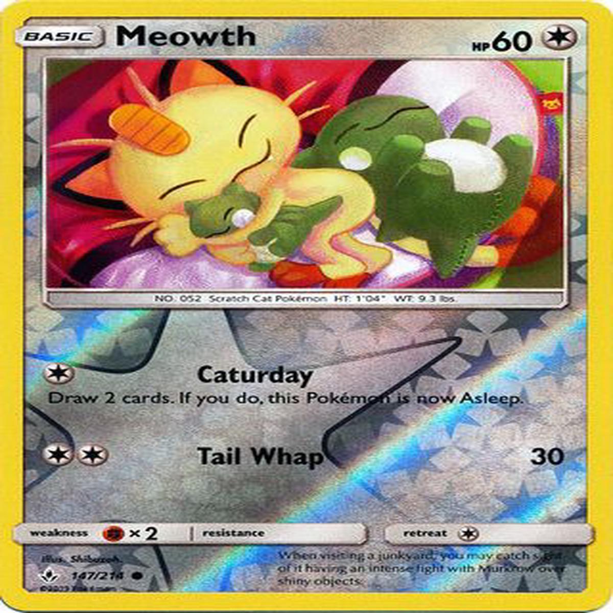 Meowth 147/214 - Reverse Holo