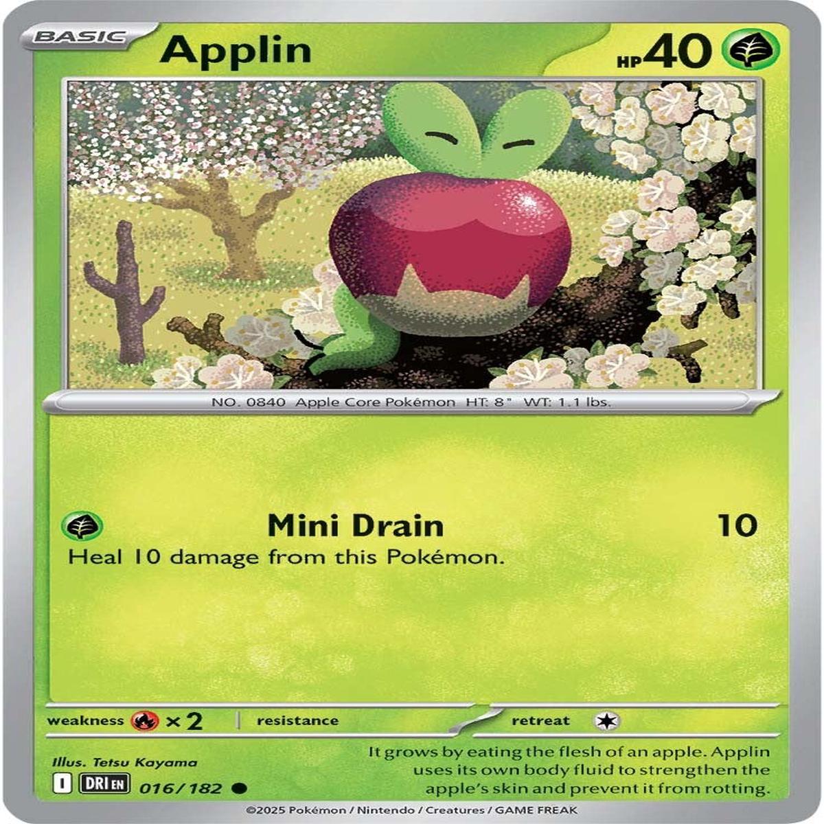 Applin 016/182 - Common - Reverse Holo