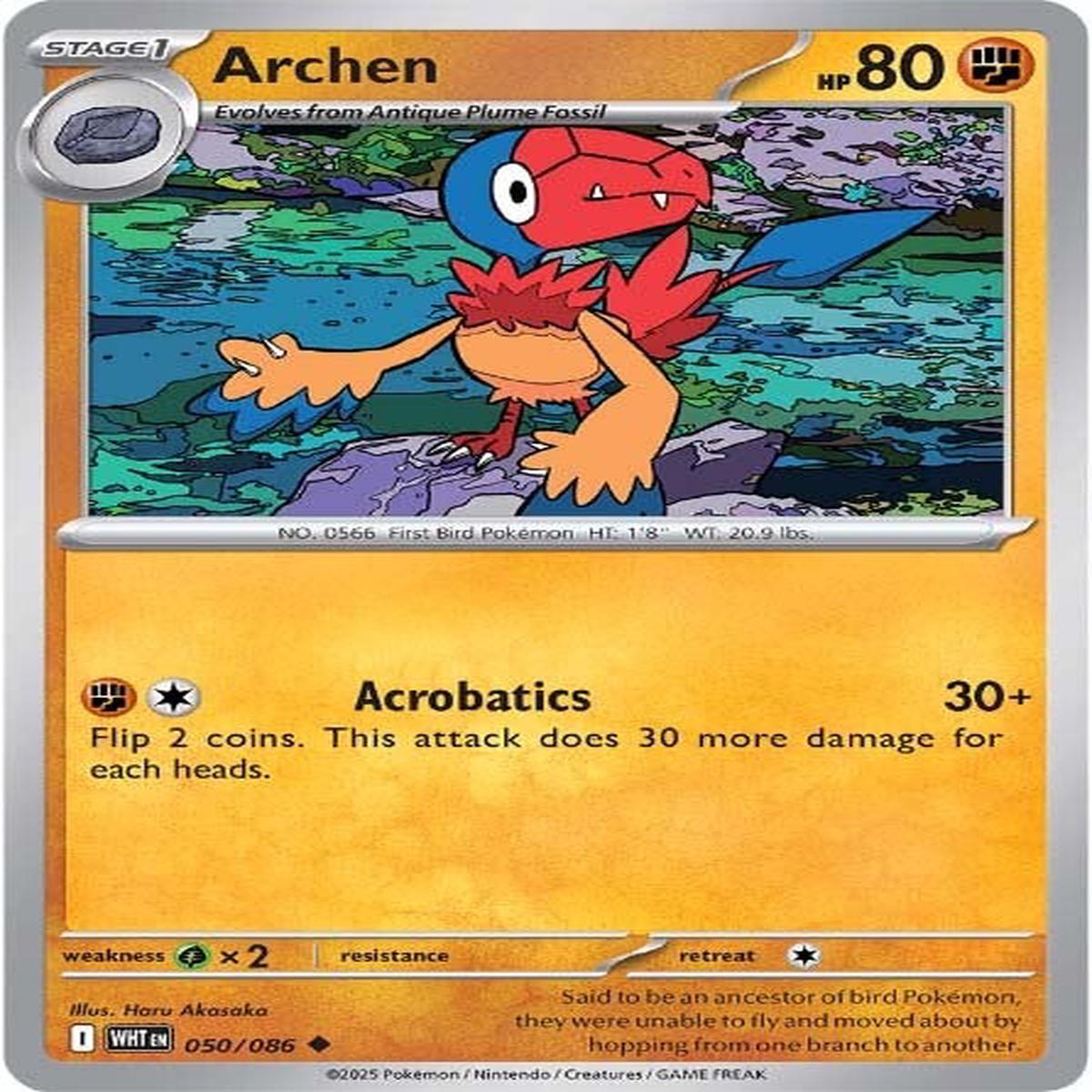 Archen 050/086 - Uncommon - Reverse Holo