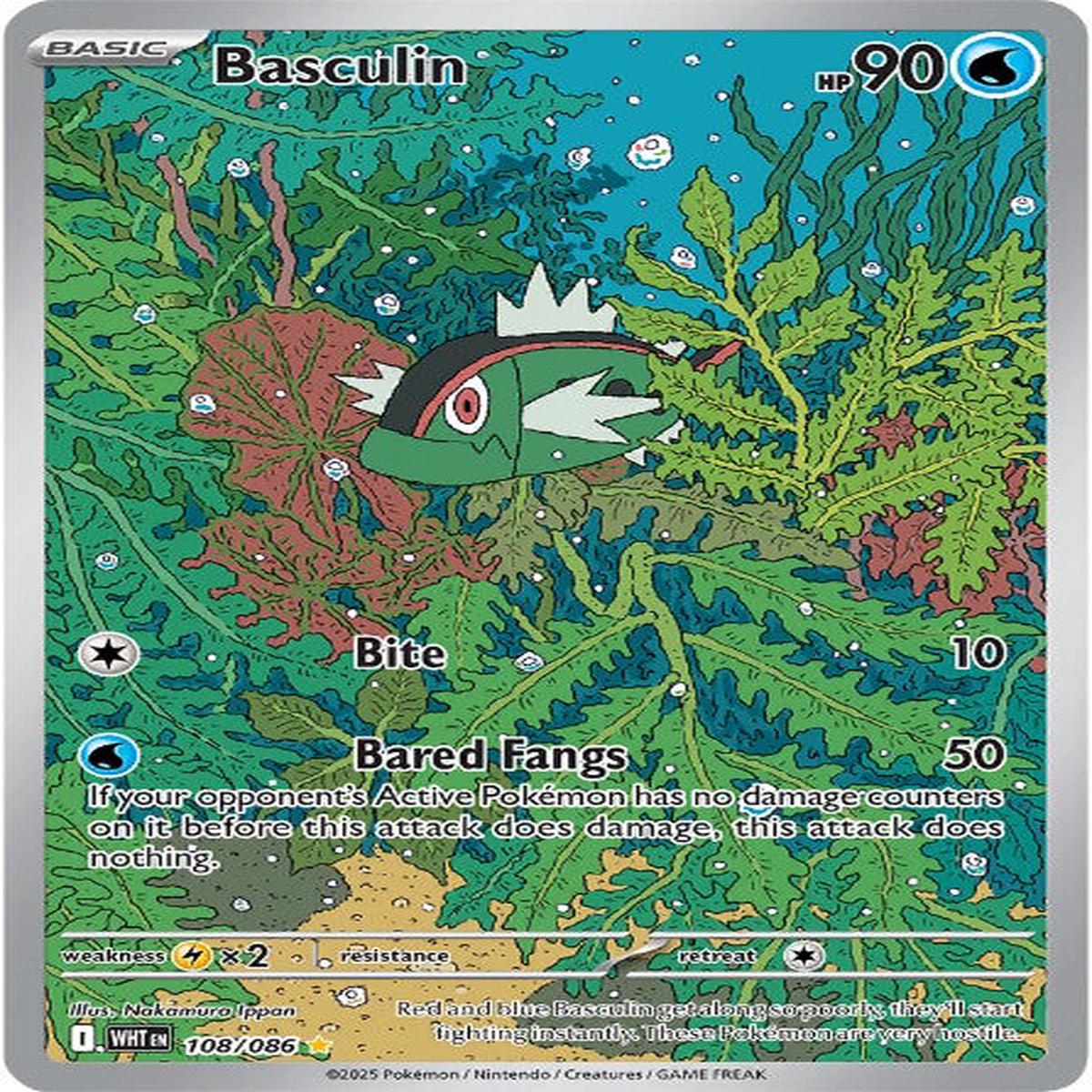 Basculin 108/086 - Illustration Rare
