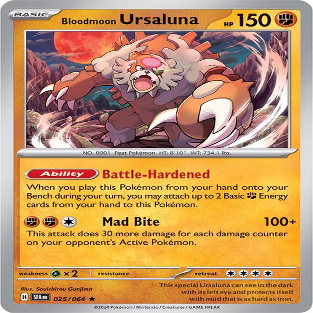 Bloodmoon Ursaluna 025/064 - Rare