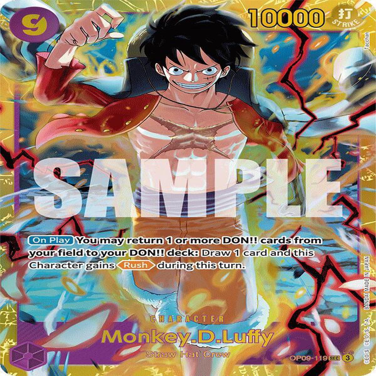 Monkey.D.Luffy - OP09-119 - Secret Rare