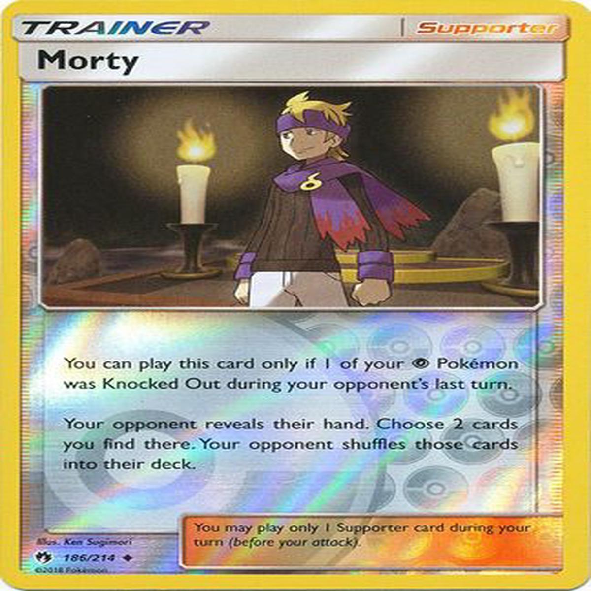 Morty 186/214 - Reverse Holo