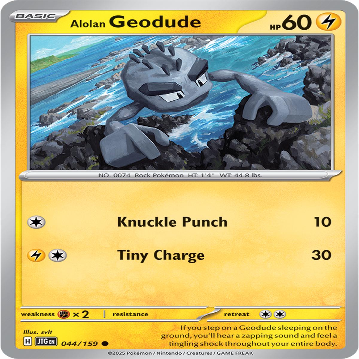 Alolan Geodude 044/159 - Common