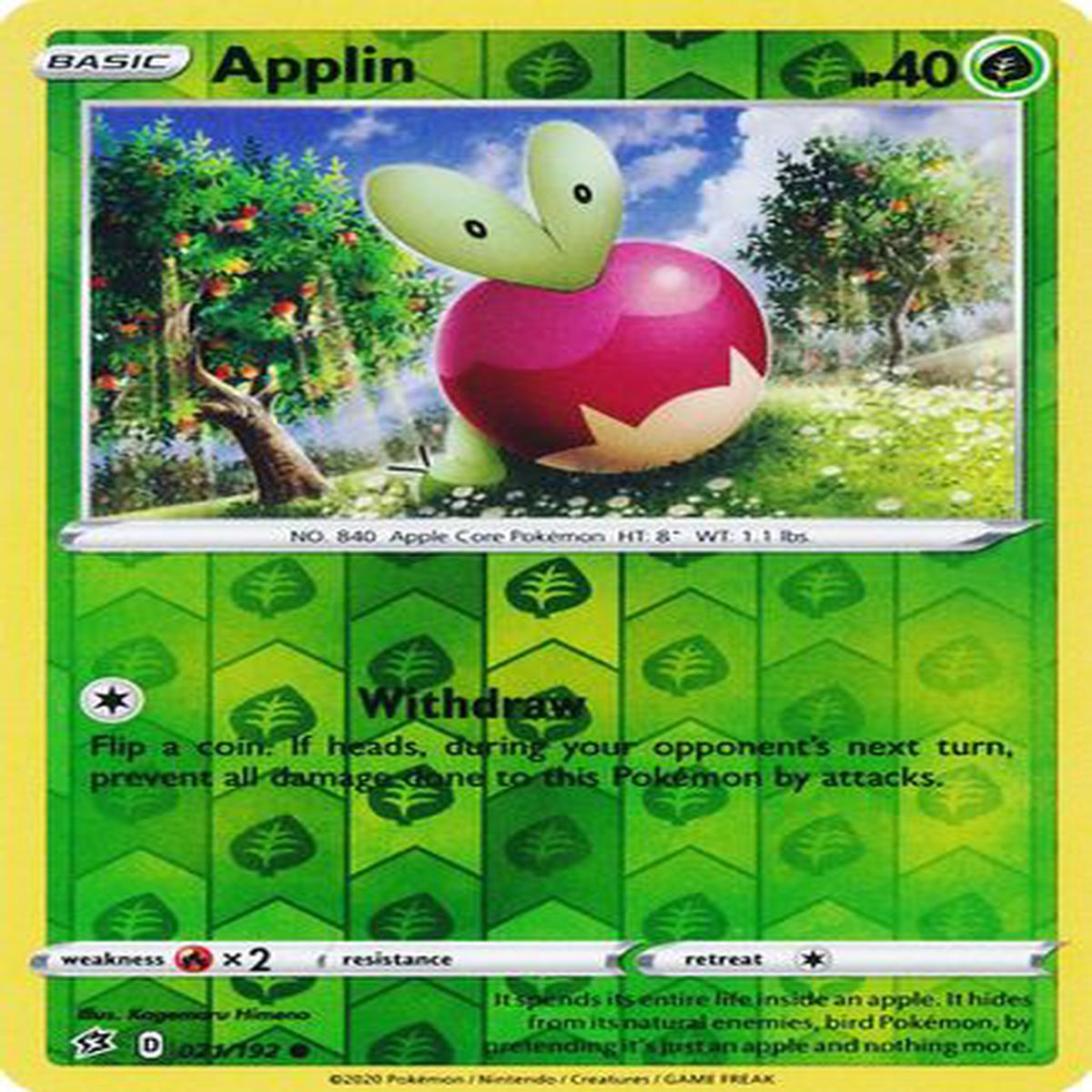 Applin 021/192 - Reverse Holo