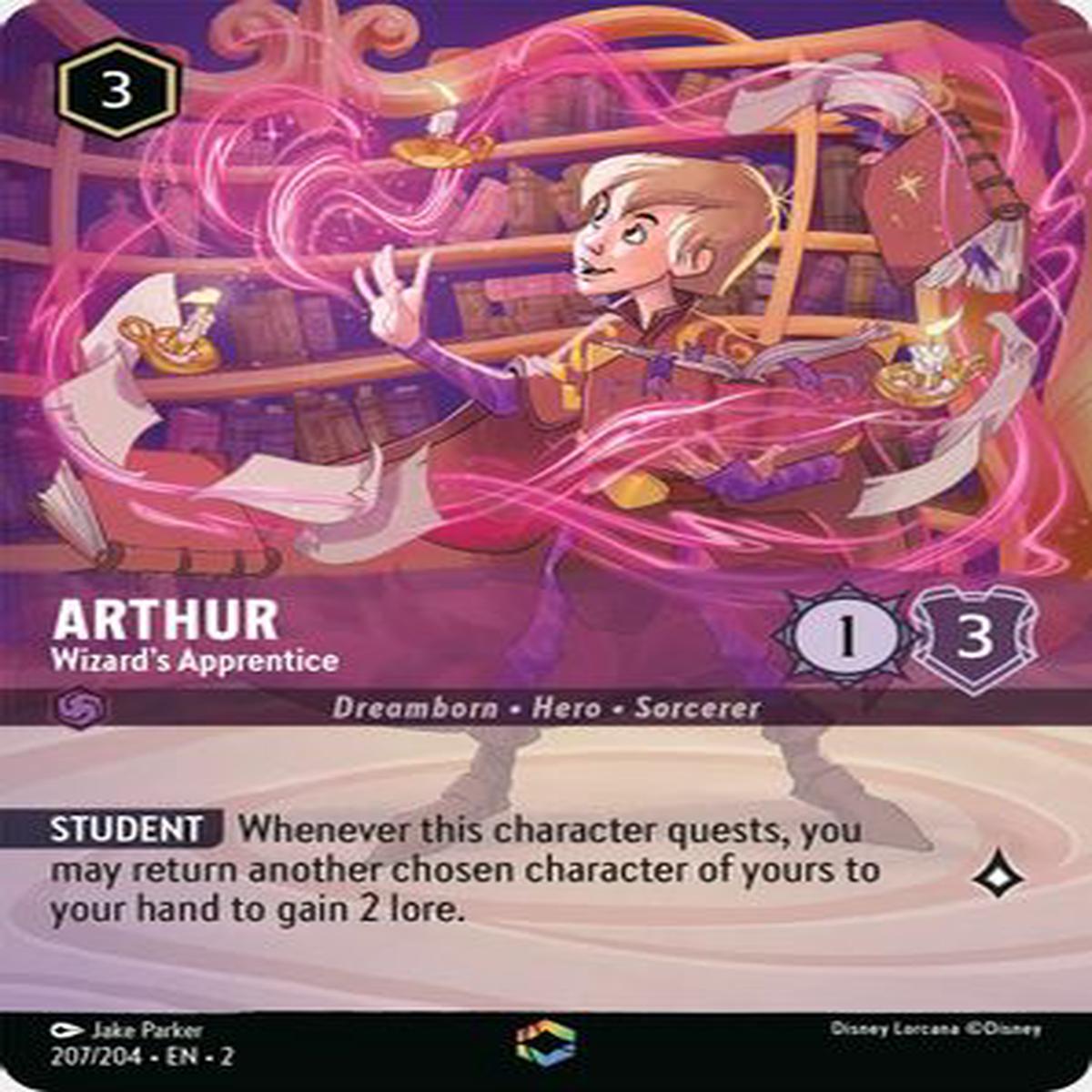 Arthur - Wizard's Apprentice (Enchanted) 207/204