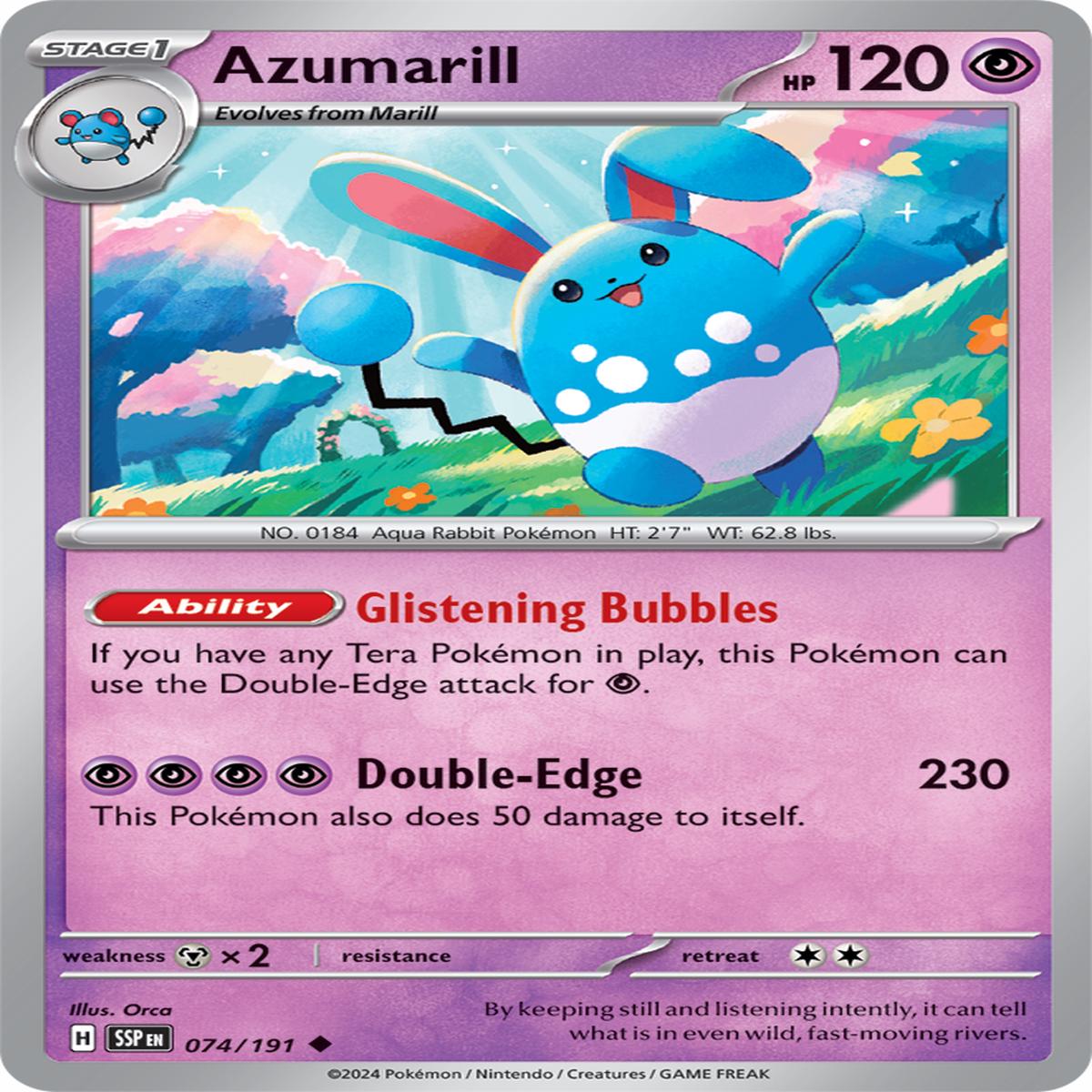 Azumarill 074/191 - Uncommon