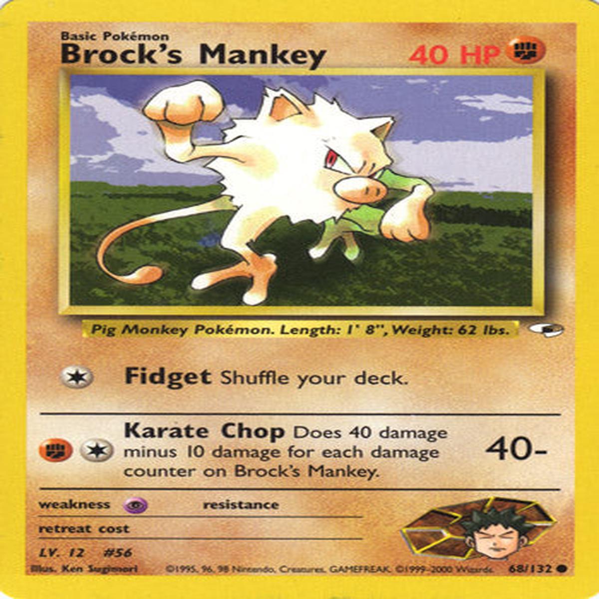 Brock's Mankey 68/132
