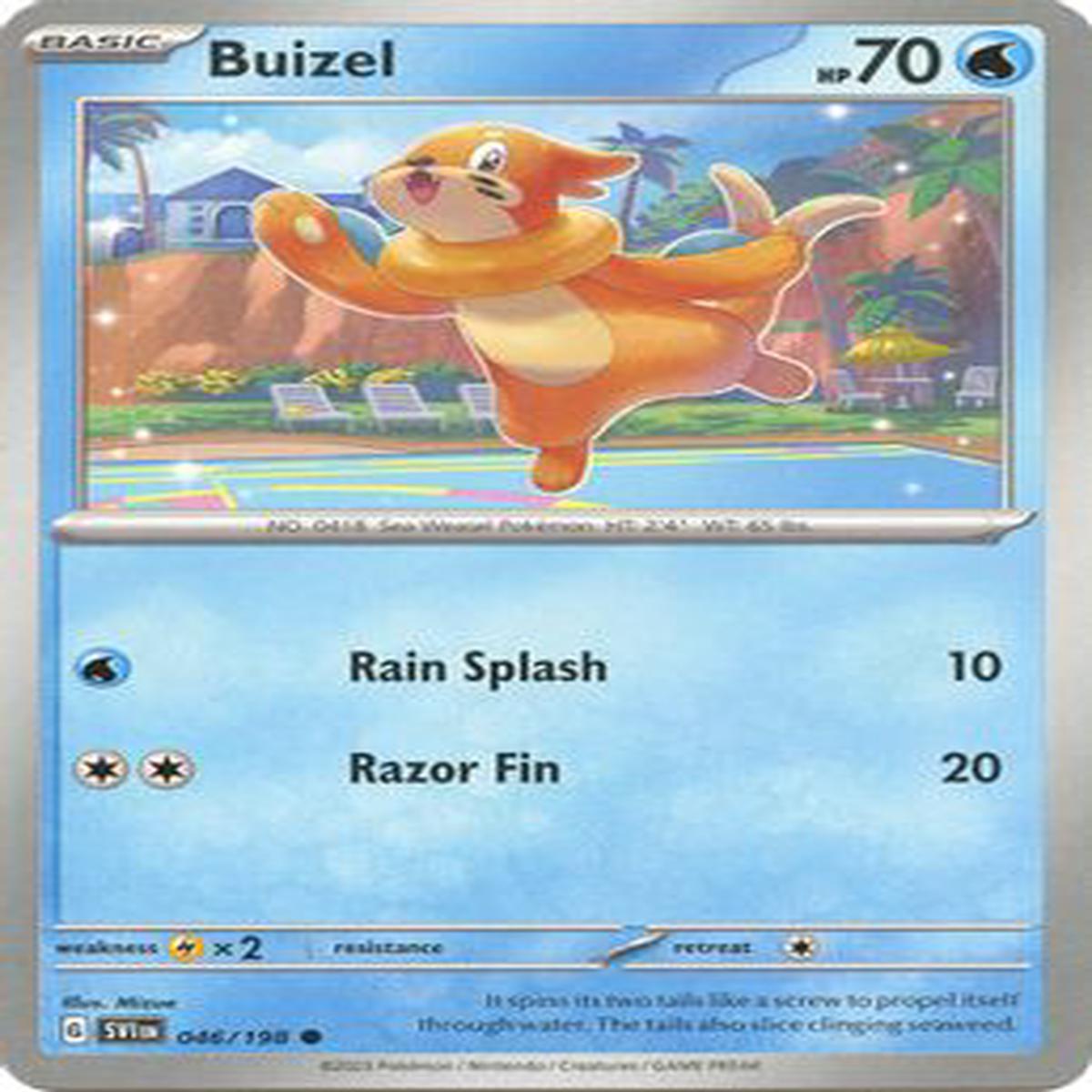 Buizel - 046/198 Reverse Holo