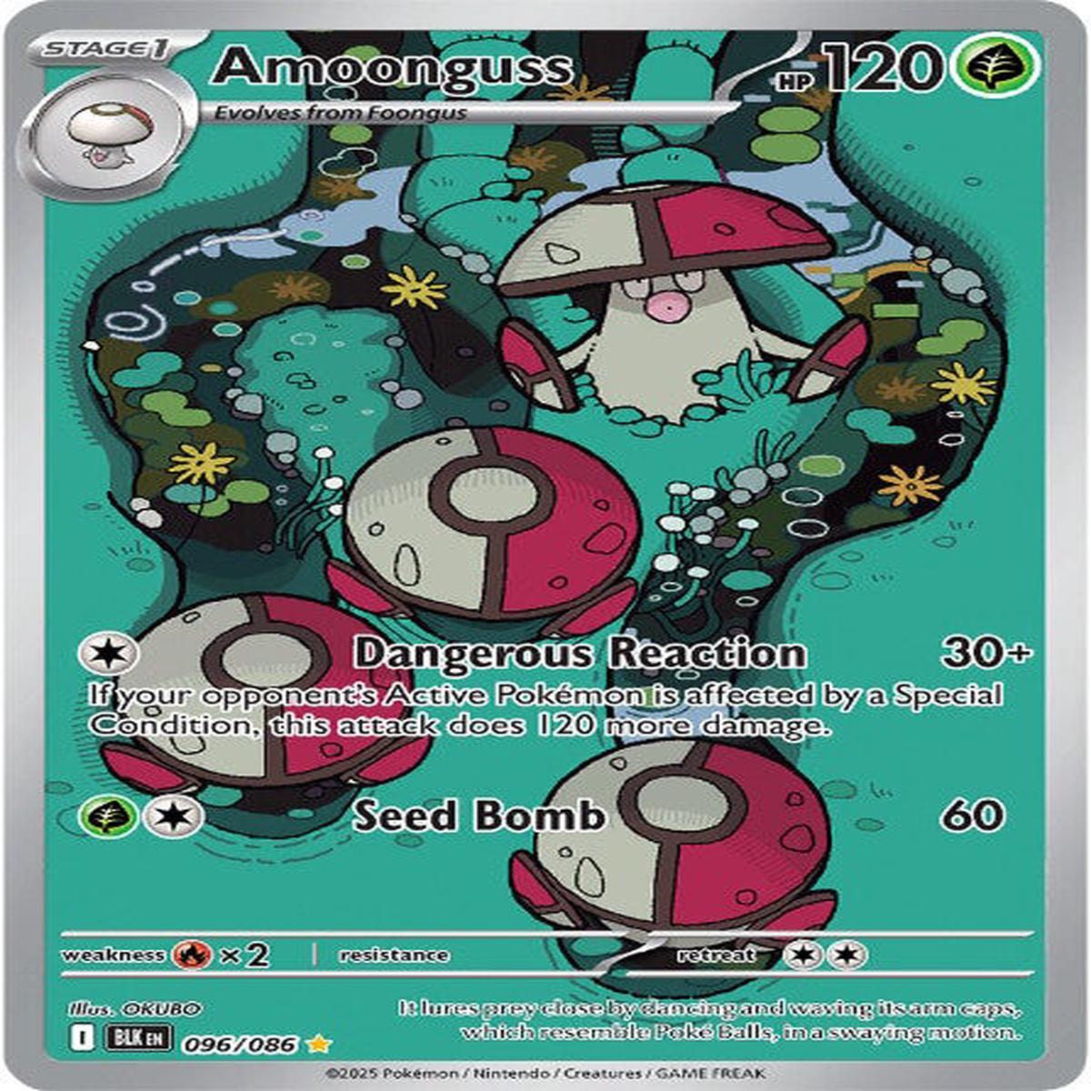 Amoonguss 096/086 - Illustration Rare