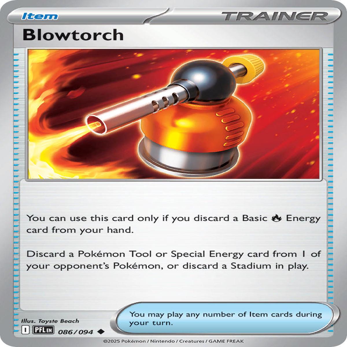 Blowtorch 086/094 - Uncommon