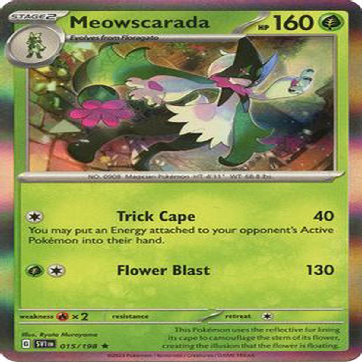 Meowscarada - 015/198 Reverse Holo