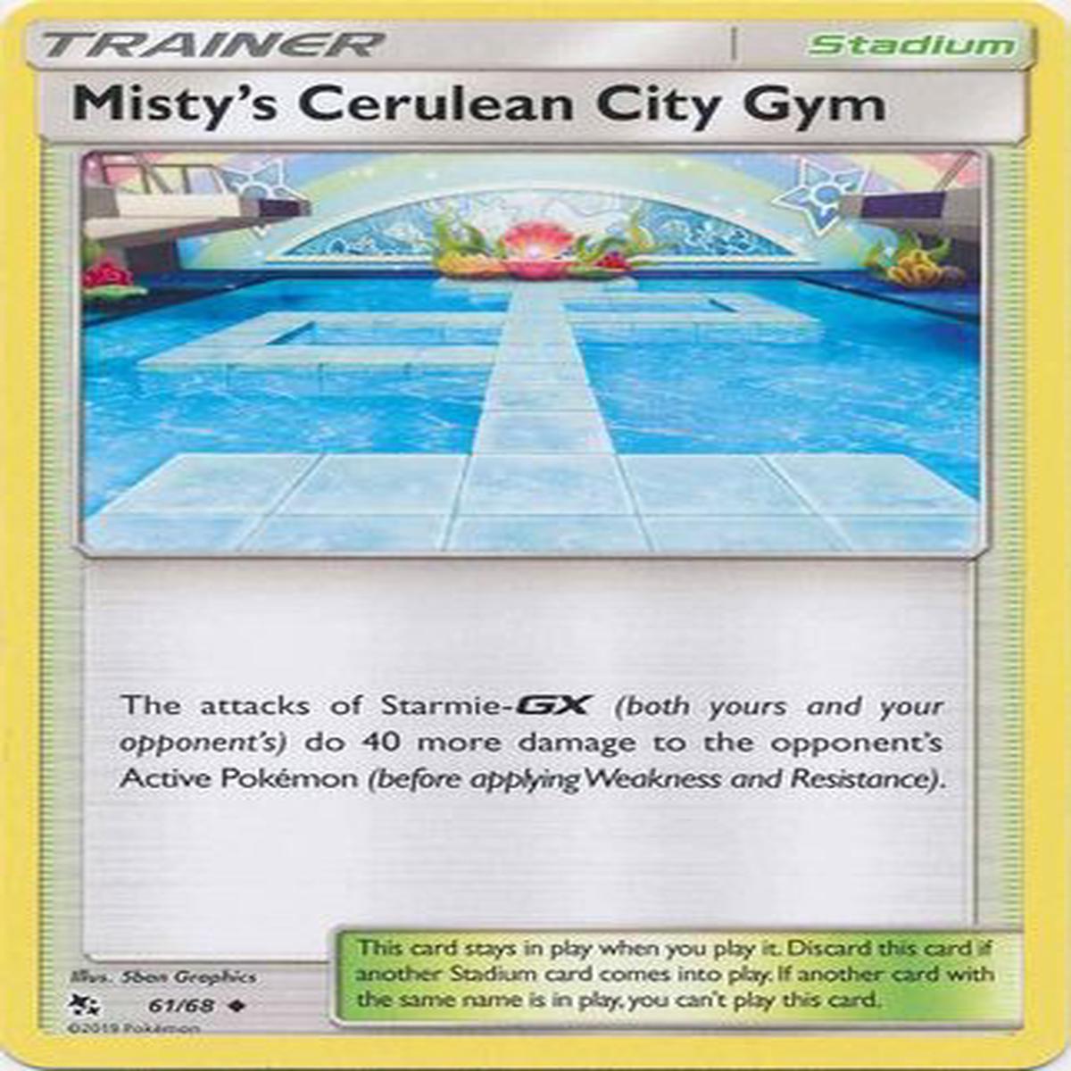 Misty's Cerulean City Gym 61/68