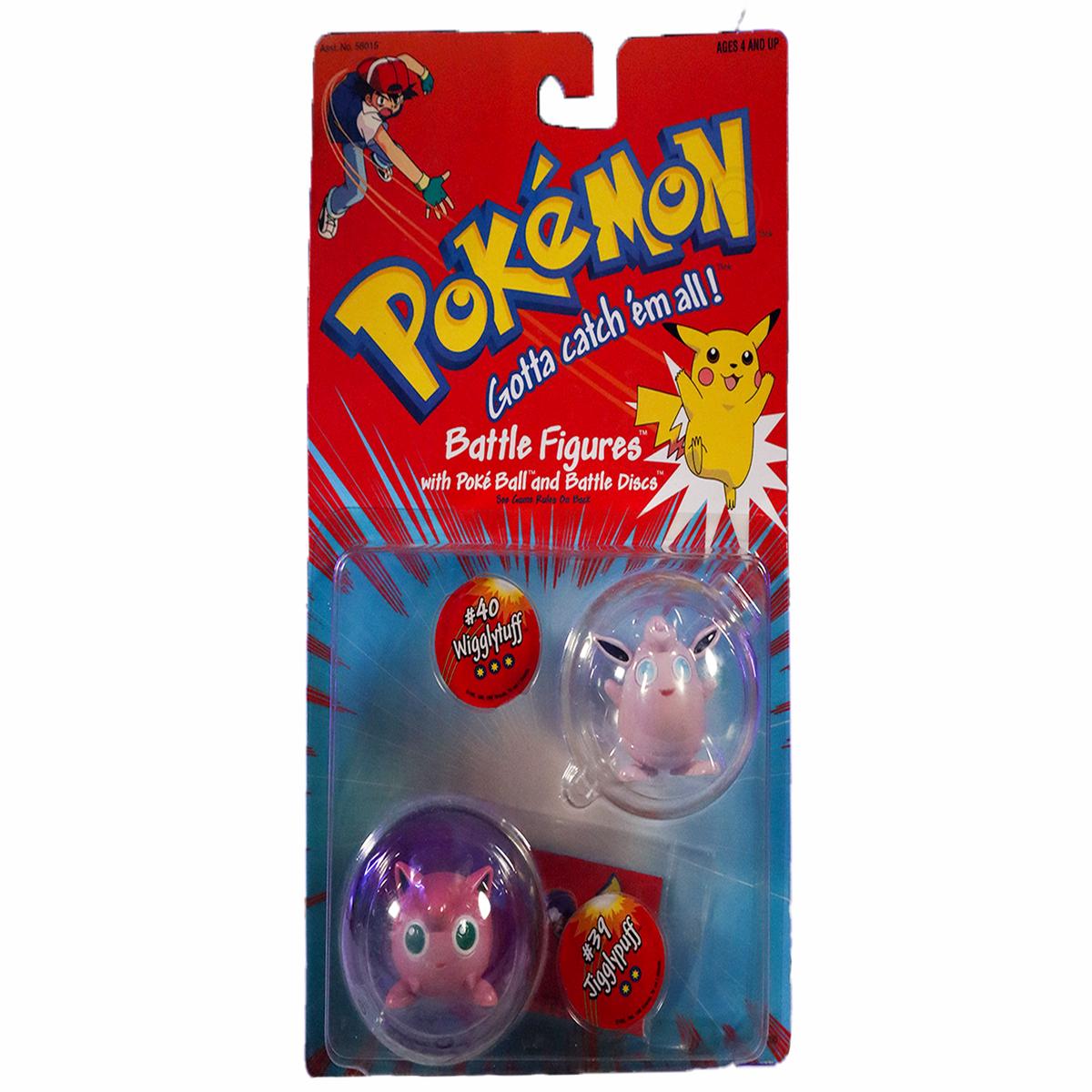 Battle Figures Pokmon Wigglytuff & Jigglypuff