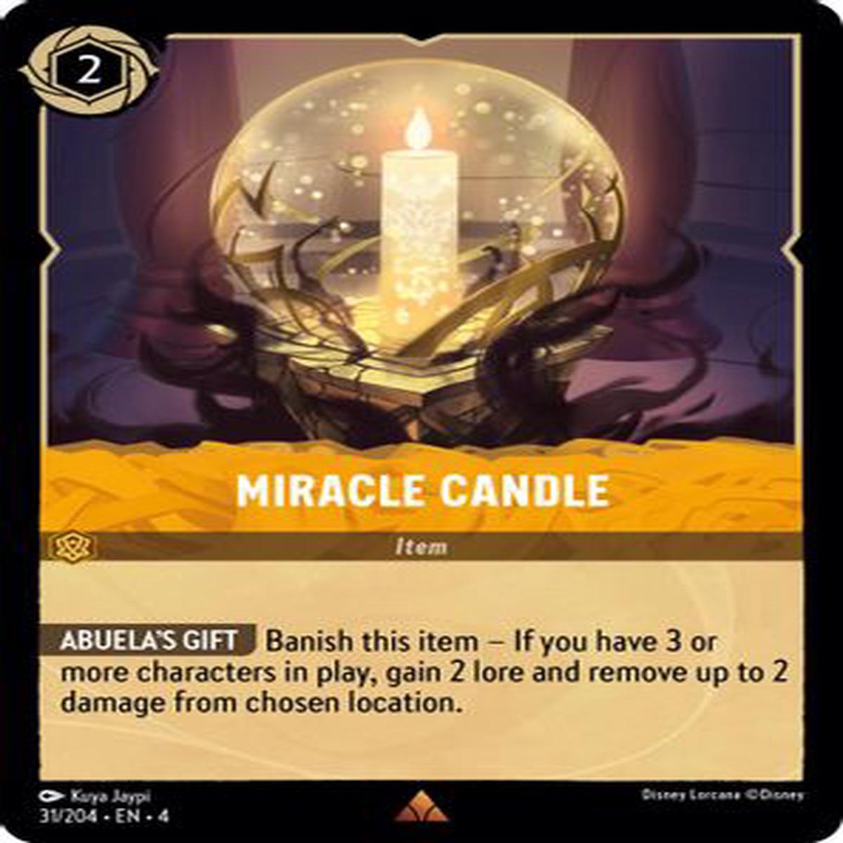 Miracle Candle 31/204 - Rare