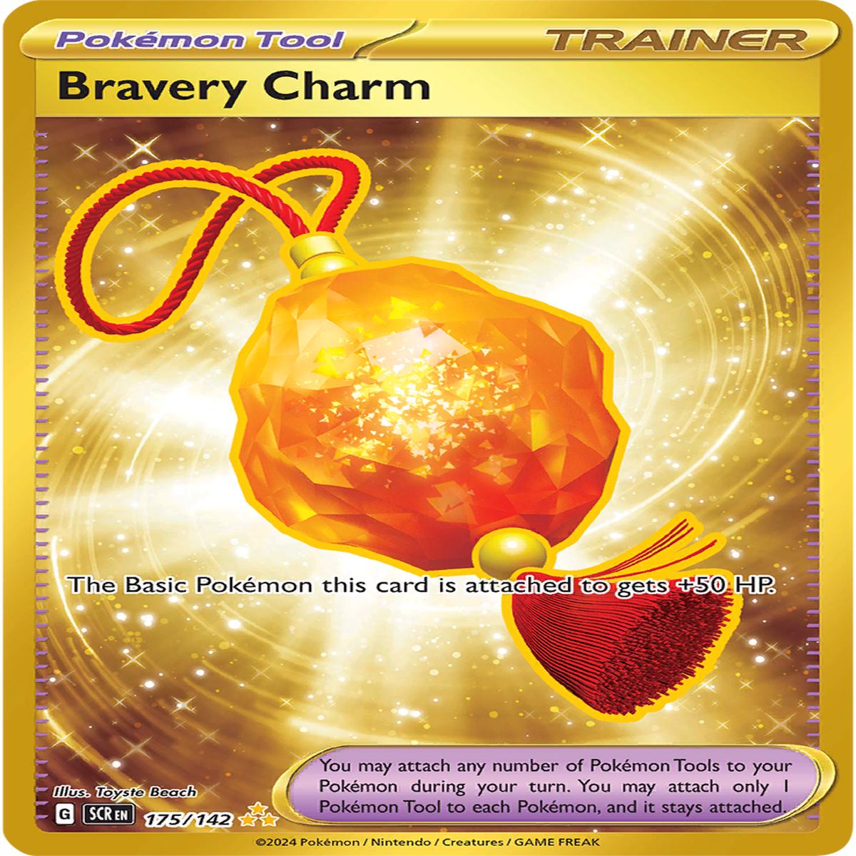 Bravery Charm 175/142 - Hyper Rare (ESPAOL)