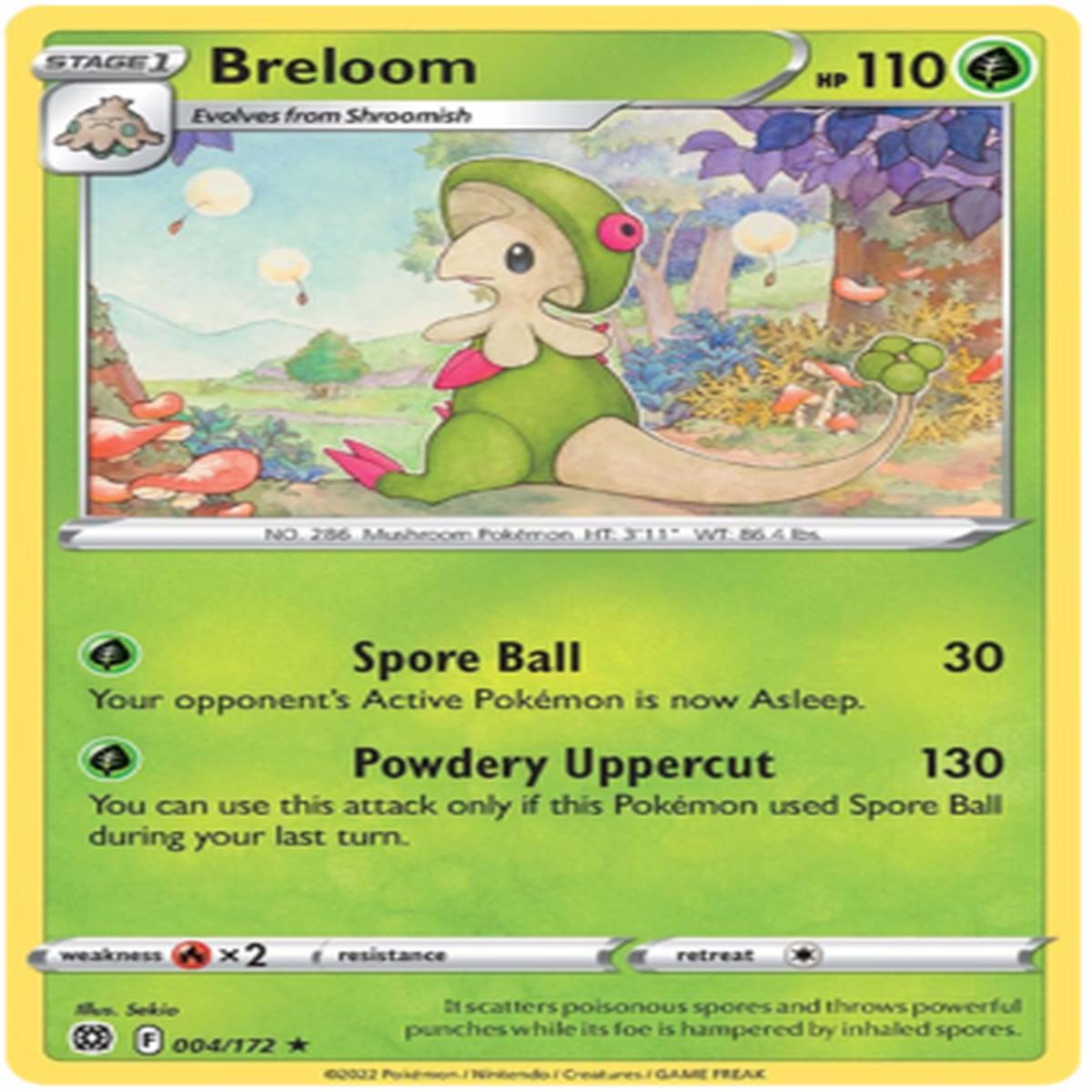 Breloom 004/172 Reverse Holo