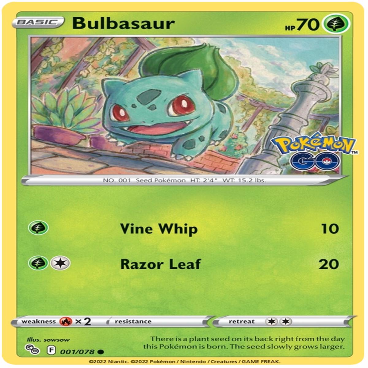 Bulbasaur 001/078