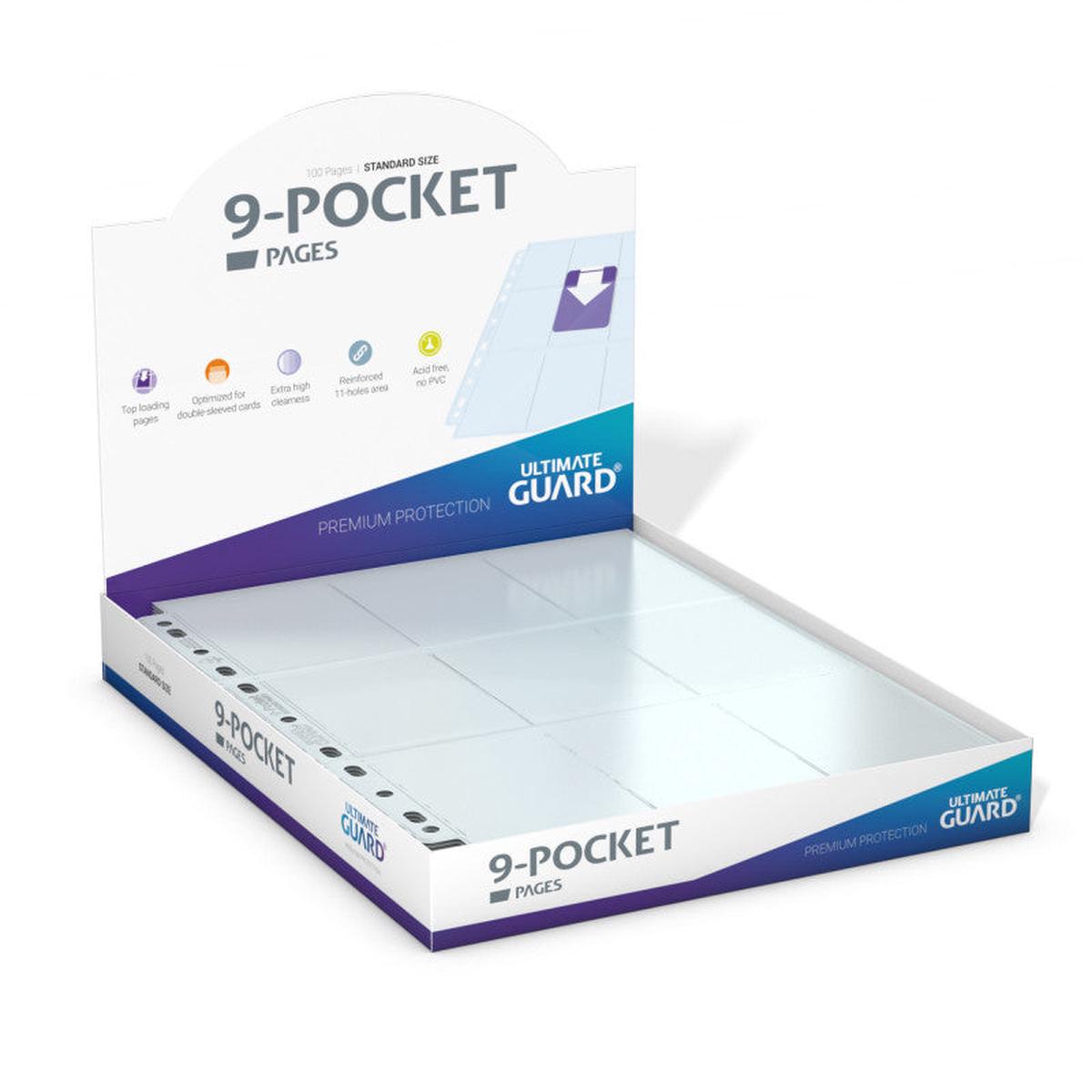 Caja hojas para carpeta de 9 Espacios Ultimate Guard (100)