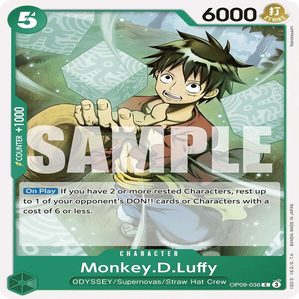 Monkey.D.Luffy - OP09-036 - Common