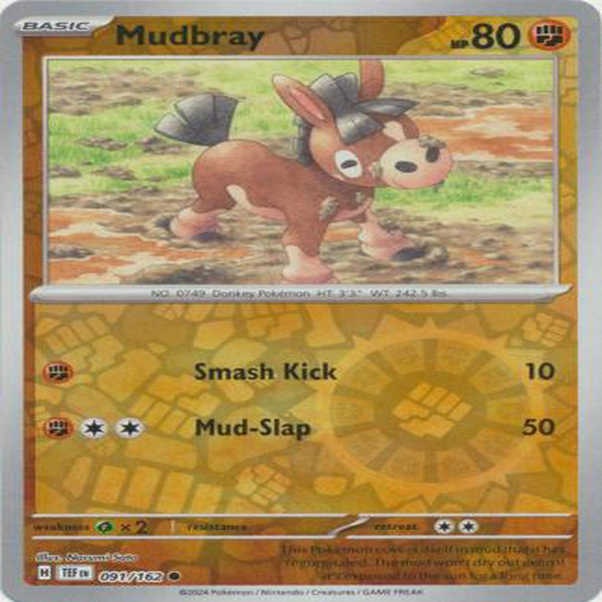 Mudbray 091/162 - Common - Reverse Holo