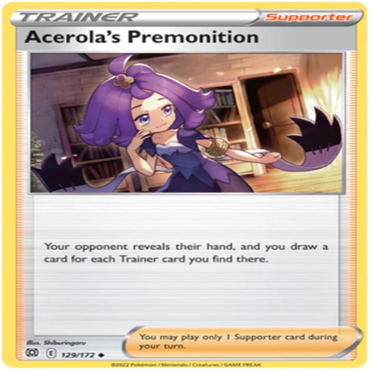 Acerola's Premonition 129/172